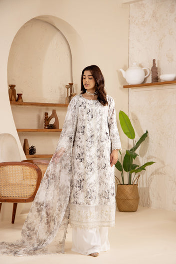 3 Piece Ready To Wear | 3884-KH-G-S