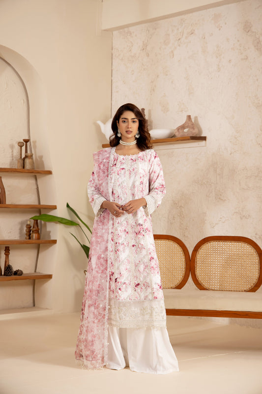 3 Piece Ready To Wear | 3884-KH-G-S