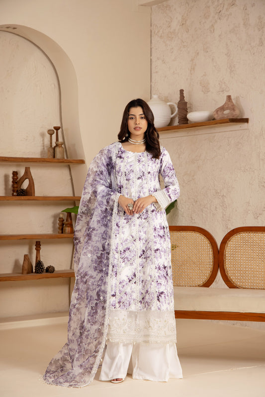 3 Piece Ready To Wear | 3884-KH-G-S