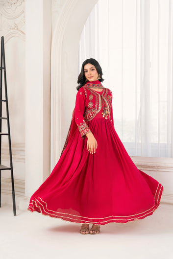 4 Piece Ready To Wear | 3985-KH-OR-NT