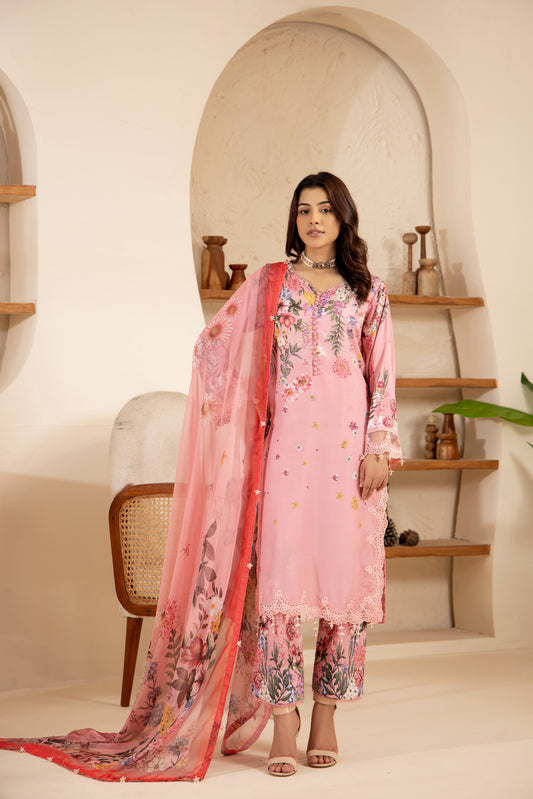 3 Piece Ready To Wear | 4355-KH-ST