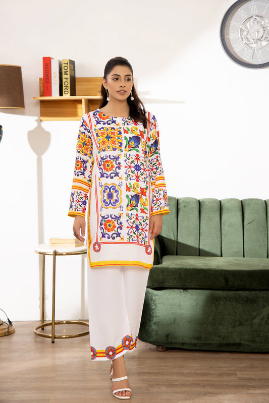 2 Piece Co-Ord Set | 4413-KH-ST