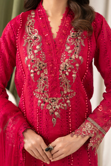 3841-KH-OR-NT | 3 Piece Ready To Wear